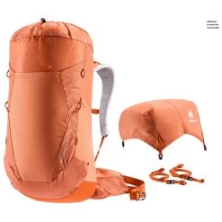 Deuter Women's Aircontact Ultra 45+5 SL - Trekkingrucksack -Camping Rabatte deuter womens aircontact ultra 45 5 sl trekkingrucksack detail 10