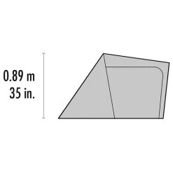 MSR Gear Shed V2 - Zelterweiterung -Camping Rabatte msr gear shed v2 zelterweiterung detail 3