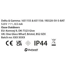 Outwell Delta Light Chain - LED-Lampe -Camping Rabatte outwell delta light chain led lampe detail 3