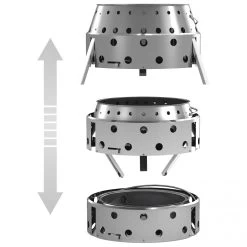 Petromax Grill 'Atago' - Trockenbrennstoffkocher -Camping Rabatte petromax grill atago trockenbrennstoffkocher detail 4