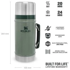 Stanley Classic Food Container 0,94 L - Essensaufbewahrung 10 Stanley Classic Food Container 0,94 L - Essensaufbewahrung -Camping Rabatte stanley classic food container 094 l essensaufbewahrung detail 4