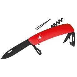 Swiza Schweizer Messer D03 All Black - Messer -Camping Rabatte swiza schweizer messer d03 all black messer 2