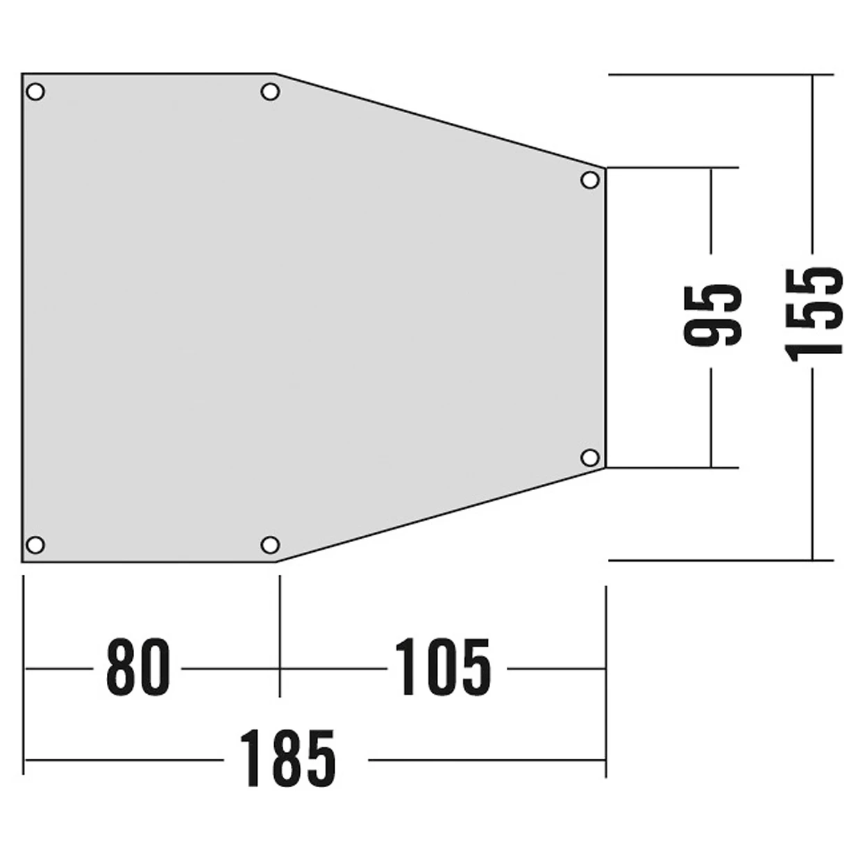 Tatonka Apsidenunterlage 2 - Zeltunterlage 2 Tatonka Apsidenunterlage 2 - Zeltunterlage – Bild 2