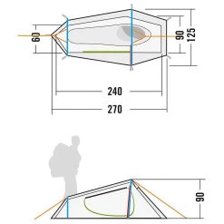 Tatonka Koli - 1-Personen Zelt -Camping Rabatte tatonka koli 1 personen zelt detail 4
