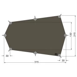 Tatonka Tarp Wing 2 LT - Tarp