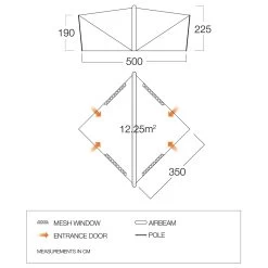 Vango Trigon Airhub - Gruppenzelt -Camping Rabatte vango trigon airhub gruppenzelt detail 4